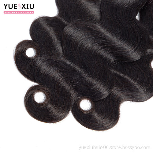 Remy hair 100 human hair 1 pcs body wave bundles mink  raw hair bundles vendors